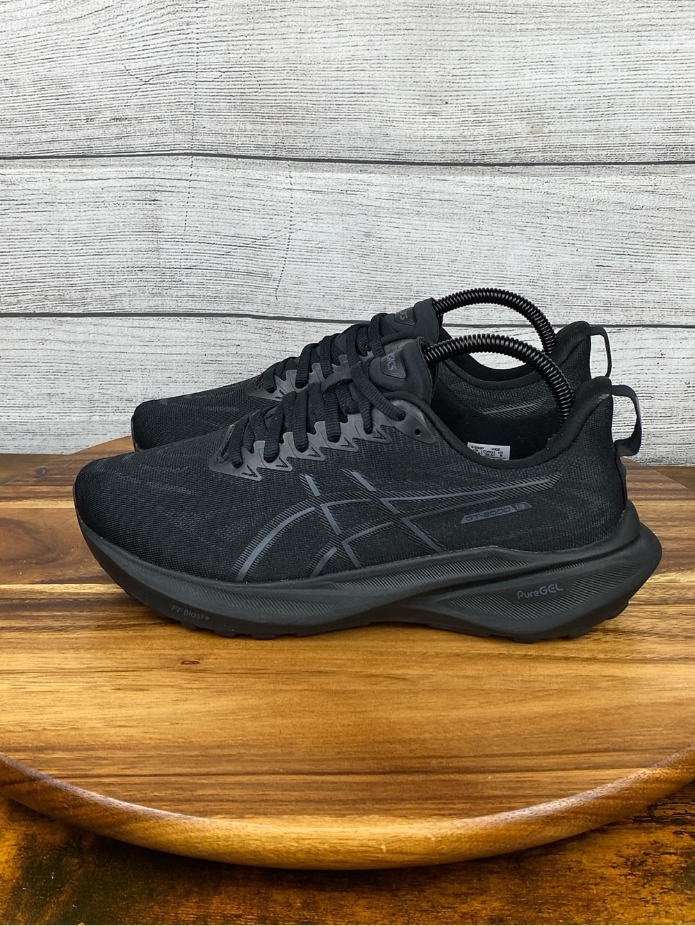 Asics GT 2000 13 Wide Triple Black Running Shoe 1012B667 Women’s Size 8